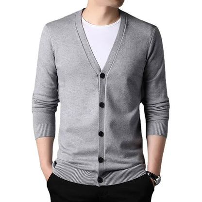 Cardigan Homme Slim à Col V