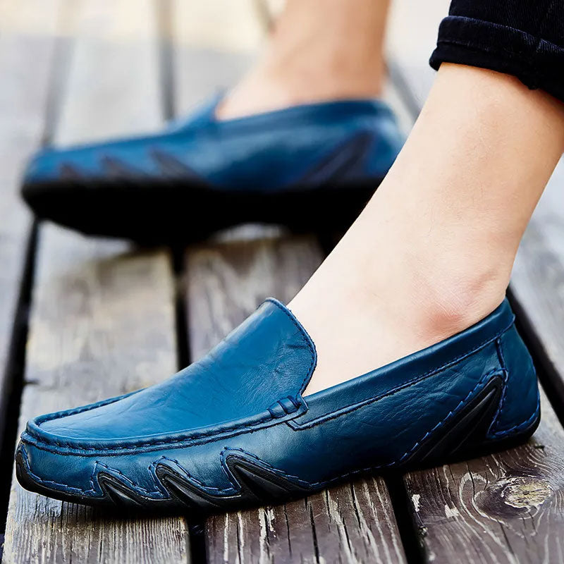 Mocassins Homme Cuir Italiens