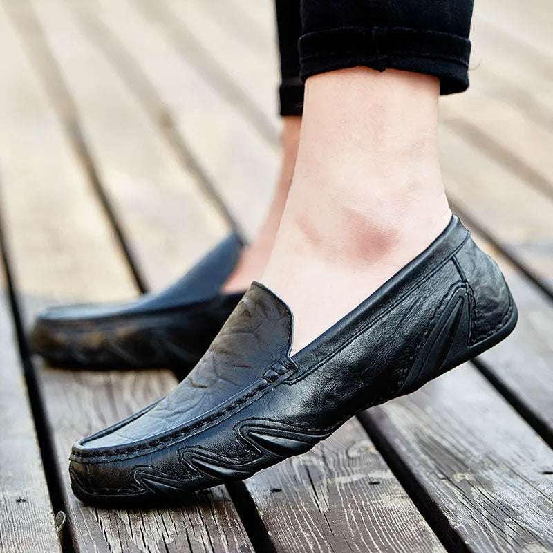 Mocassins Homme Cuir Italiens