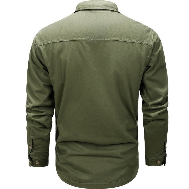 Monamour Mode-Men Jackets-Blouson D'hiver Polyvalent Pour Hommes Avec Doublure En Polaire Pour Des Aventures En Plein Air Stylées