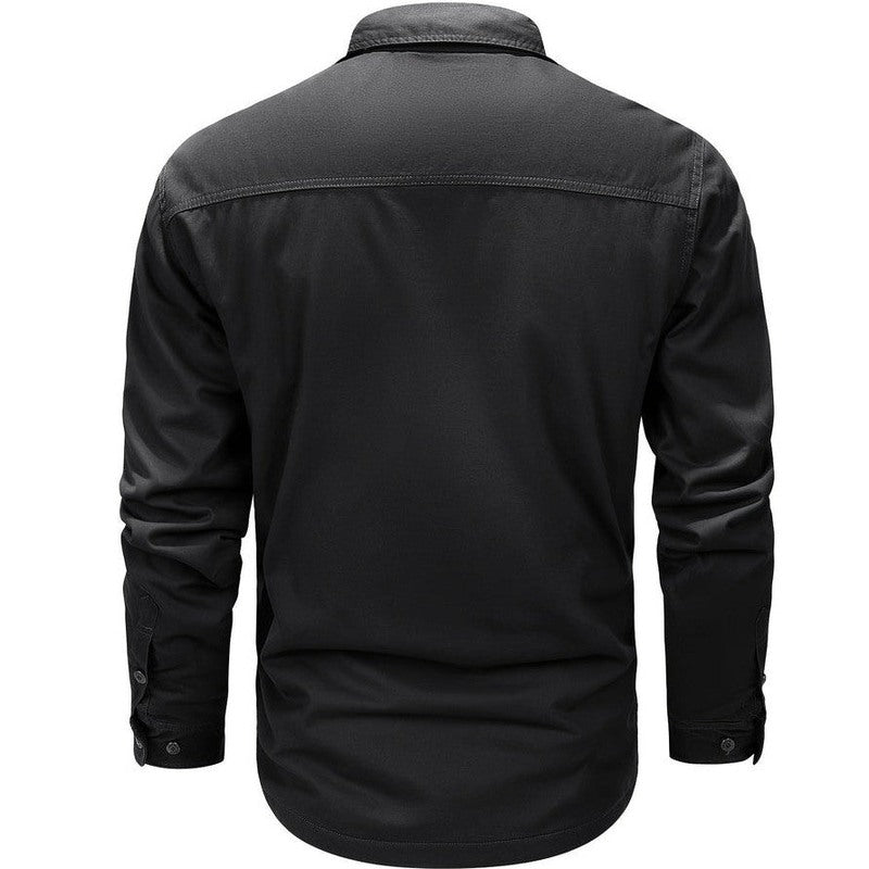 Monamour Mode-Men Jackets-Blouson D'hiver Polyvalent Pour Hommes Avec Doublure En Polaire Pour Des Aventures En Plein Air Stylées