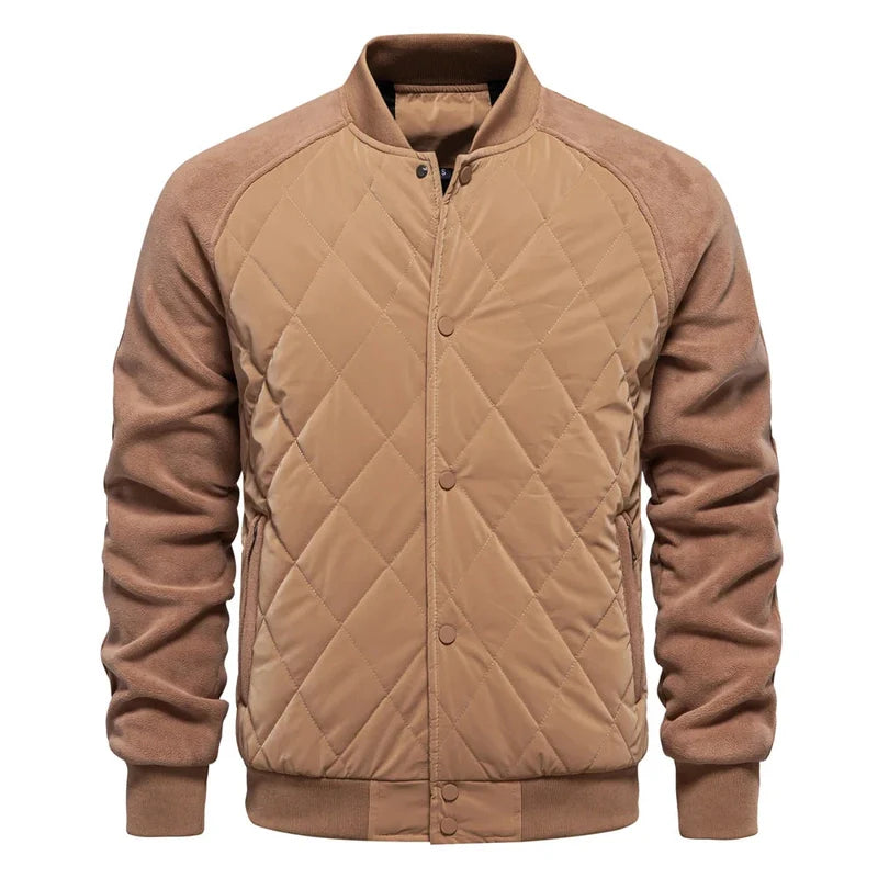 Monamour Mode-Men's Spring Jacket-Veste Bomber Légère en Polaire pour le Printemps Unisexe