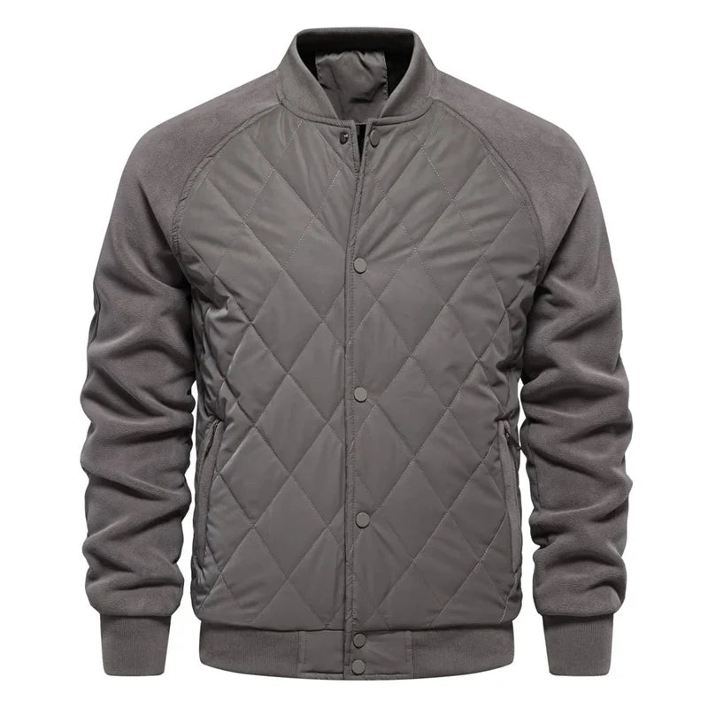 Monamour Mode-Men's Spring Jacket-Veste Bomber Légère en Polaire pour le Printemps Unisexe