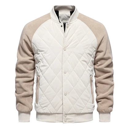 Monamour Mode-Men's Spring Jacket-Veste Bomber Légère en Polaire pour le Printemps Unisexe