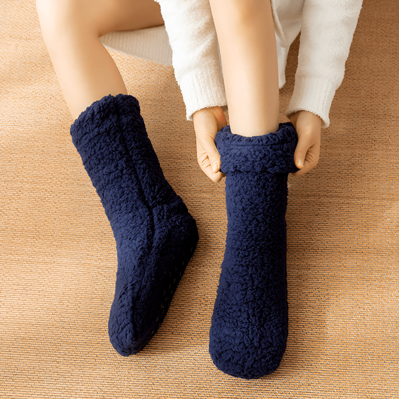 Monamour Mode-Women Shoes-Chaussettes en Fleece Luxueuses pour Femmes pour Confort et Chaleur Ultimes