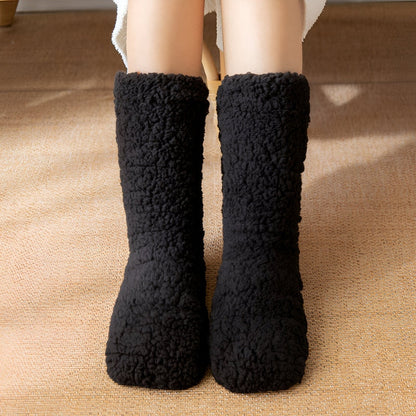 Monamour Mode-Women Shoes-Chaussettes en Fleece Luxueuses pour Femmes pour Confort et Chaleur Ultimes